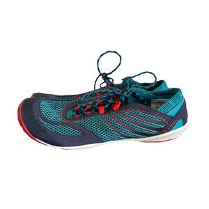 Merrell Pace Glove Barefoot Trail Shoes Women's Size 9.5 Teal Pink Vibram